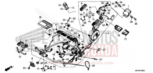 WIRE HARNESS CBR1000S1K de 2019
